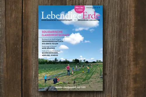 Cover der Zeitschrift Lebendige Erde